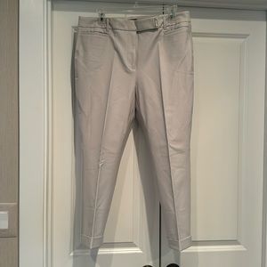 White House black market, slim, crop cuffed pants